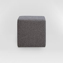 Lifestyle Solutions - Siberian Ottoman Grey - Gray - Front_Zoom