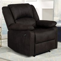 Relax A Lounger - Relax-A-Lounger Peyton Power Recliner - Java - Front_Zoom