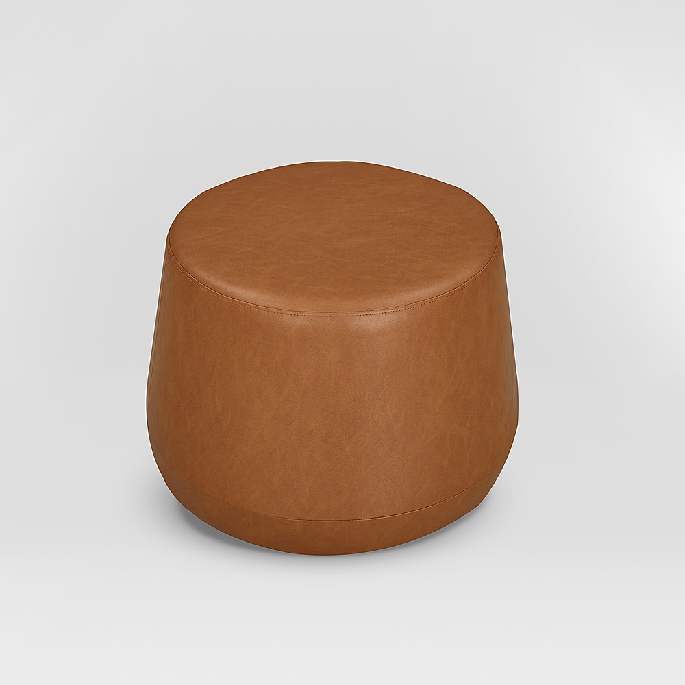 Left View: Lifestyle Solutions - Cornish Ottoman - Carmel