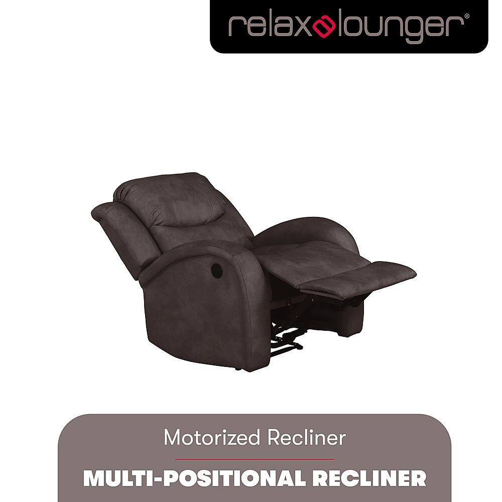 Best Buy Relax A Lounger Jordan Power Recliner Java RCJODKU3203M