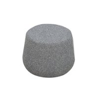 Lifestyle Solutions - Cornish Ottoman - Gray - Front_Zoom