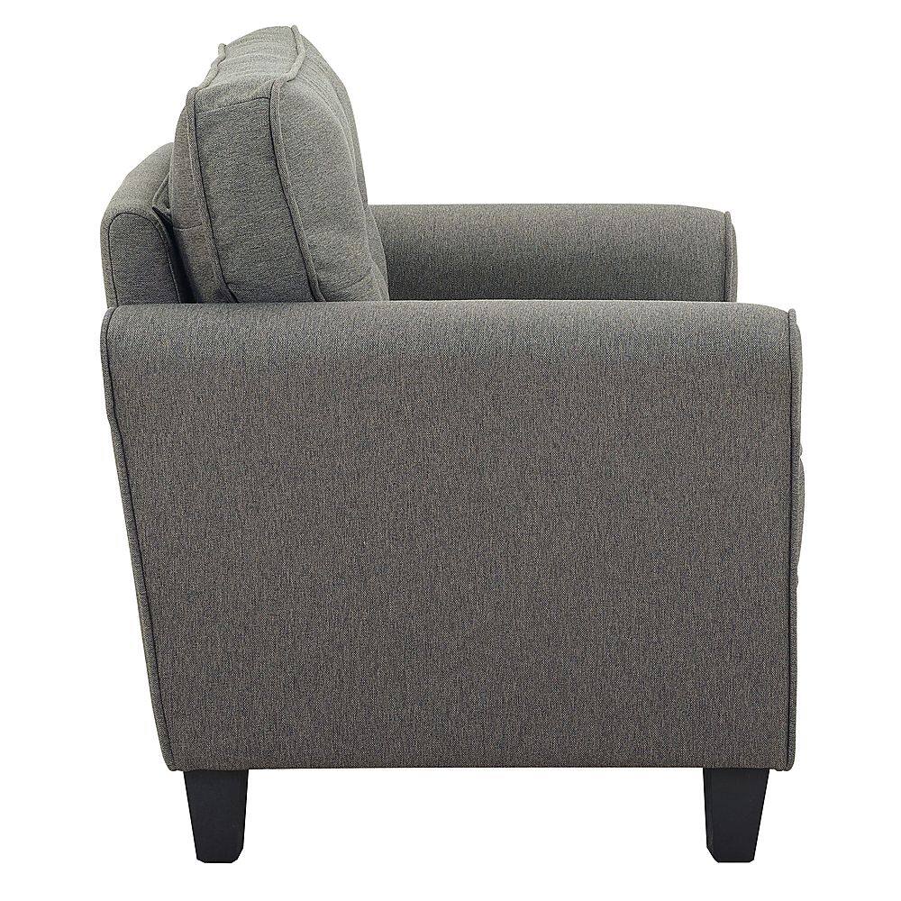 Best Buy: Lifestyle Solutions Hamilton Chair with Upholstered Fabric ...