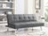 Alt View Zoom 11. Serta - Corey Multi-Functional Convertible Sofa  in Faux Leather - Charcoal.