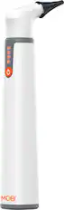 Front. MOBI - Smart Wi-Fi Otoscope 1080P HD Camera With Earwax Removal Tool - White.