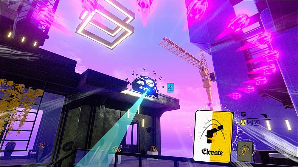 Back. Skybound - Neon White.