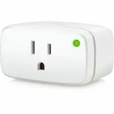 Front. Eve - Eve Smart Plug - White.