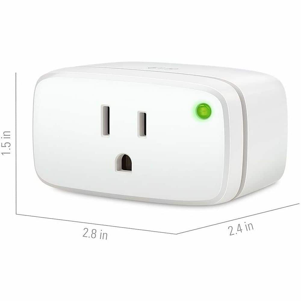 Alt View 16. Eve - Eve Smart Plug - White.