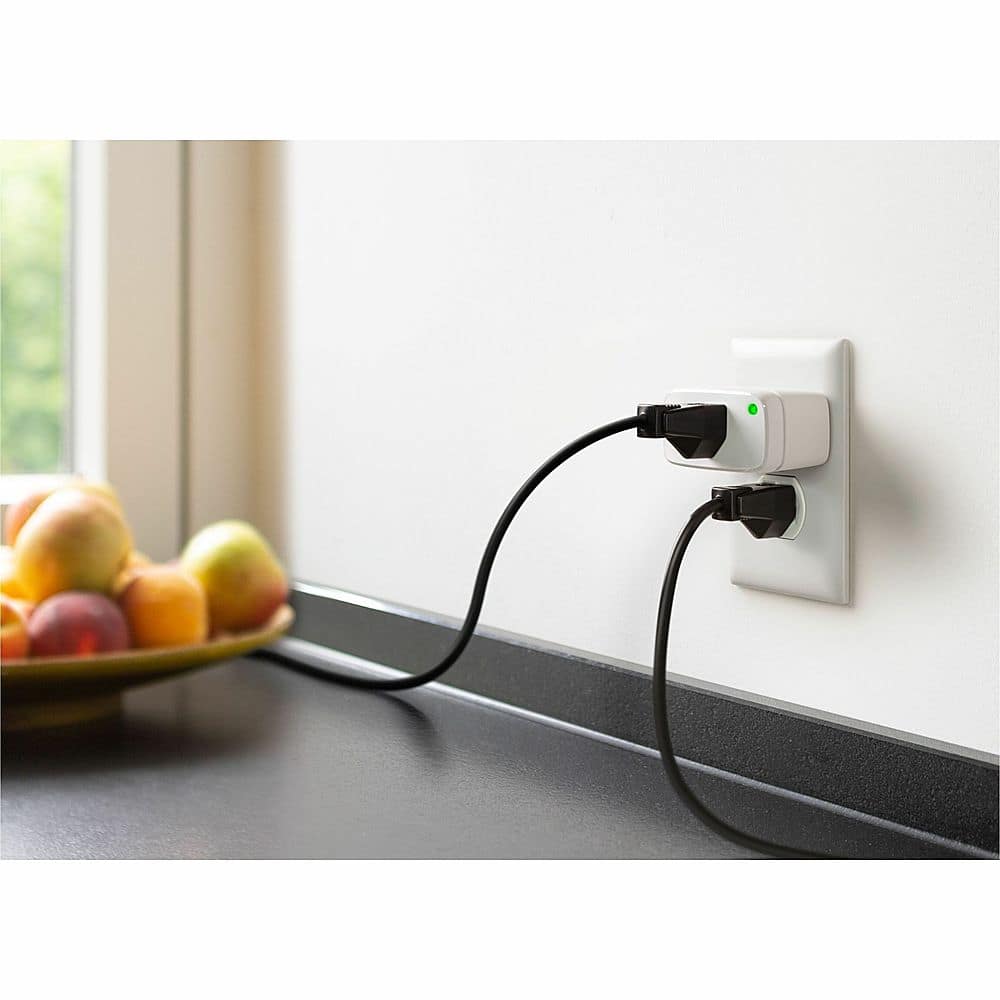 Alt View 22. Eve - Eve Smart Plug - White.