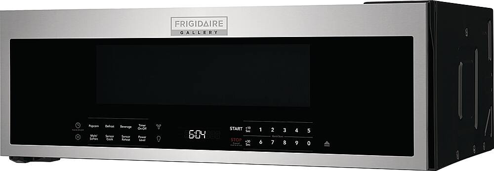Angle. Frigidaire - Gallery 1.2 Cu. Ft. Over-the-Range Microwave with Sensor Cooking - Stainless Steel.