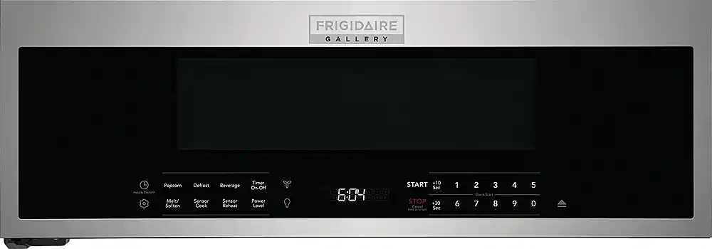 Front. Frigidaire - Gallery 1.2 Cu. Ft. Over-the-Range Microwave with Sensor Cooking - Stainless Steel.