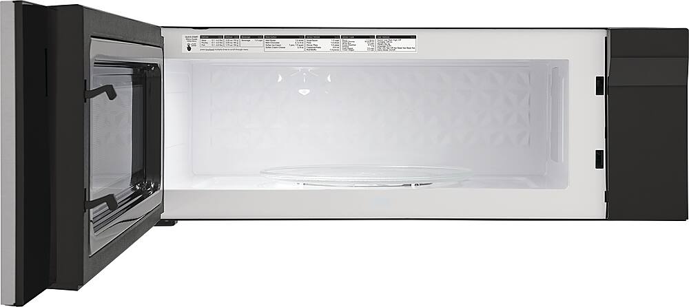 Alt View 12. Frigidaire - Gallery 1.2 Cu. Ft. Over-the-Range Microwave with Sensor Cooking - Stainless Steel.