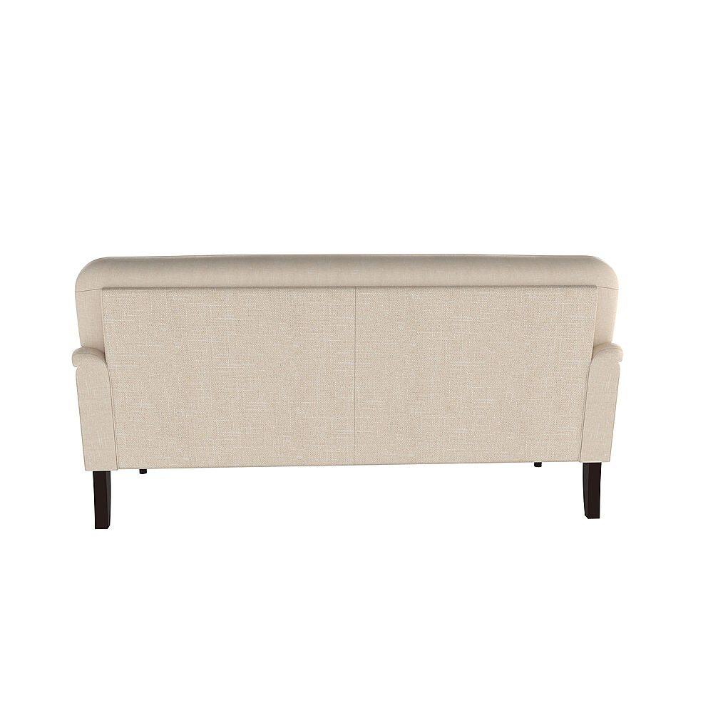 Left View: Lifestyle Solutions - Liz Convertible Sofa - Beige