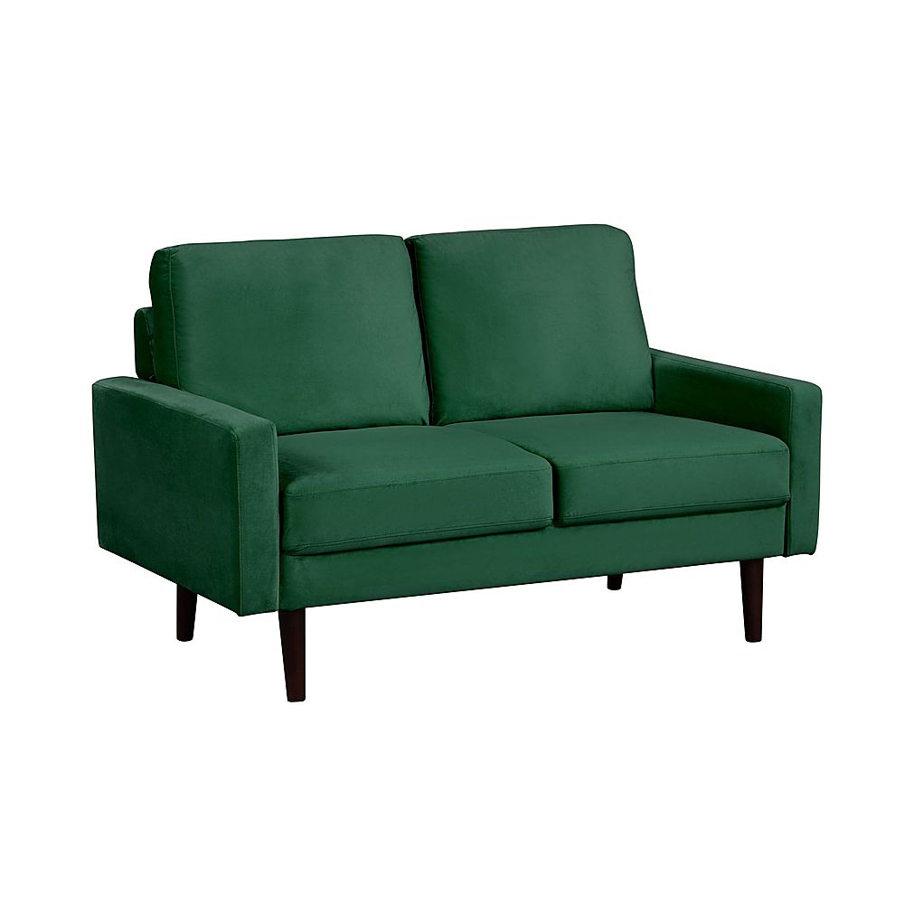 Angle View: Lifestyle Solutions - Molly Loveseat - Green