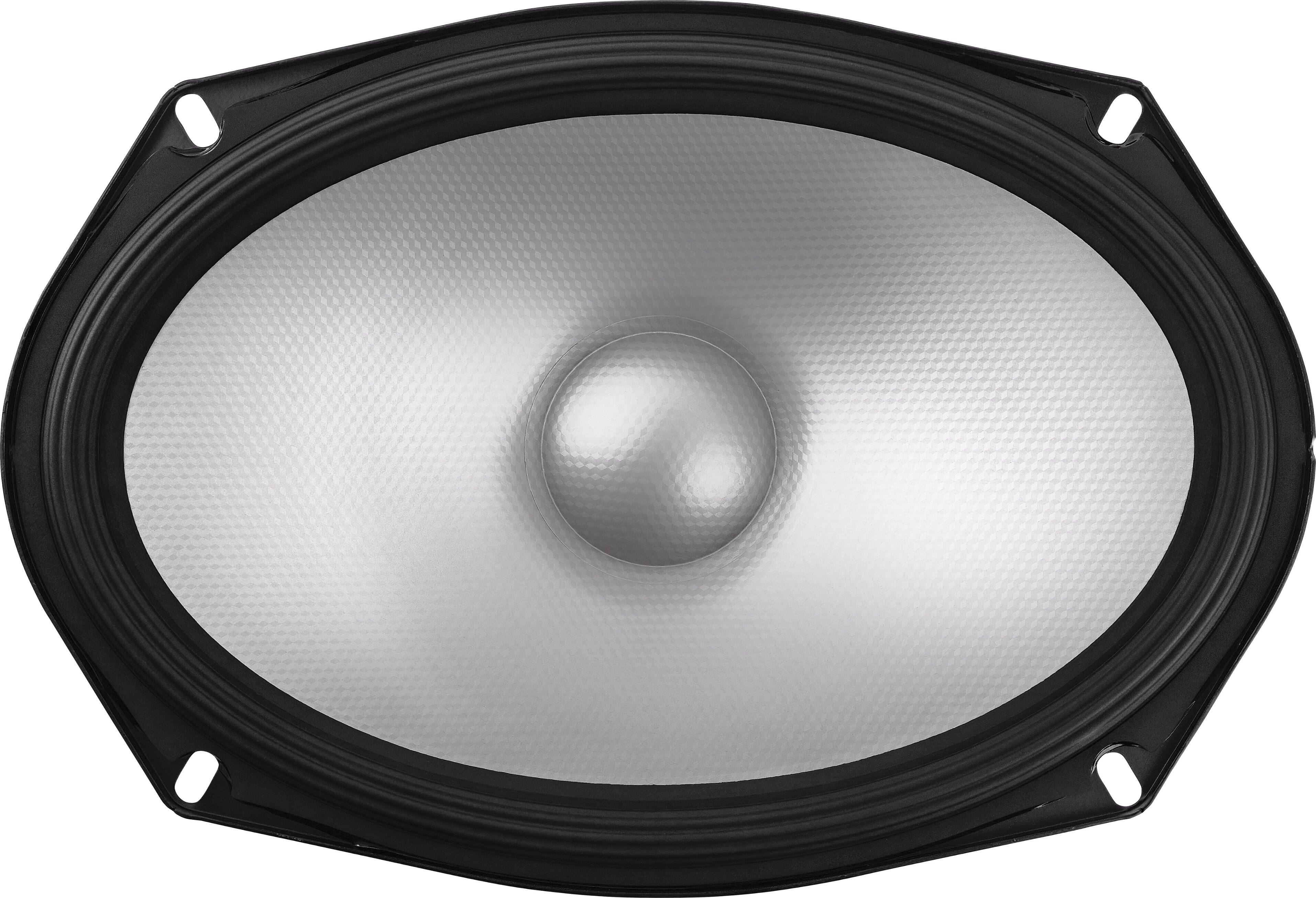 Alt View 11. Alpine - S-Series 6 x 9" Hi-Resolution Component Car Speakers with Glass Fiber Reinforced Cone (Pair) - Black.