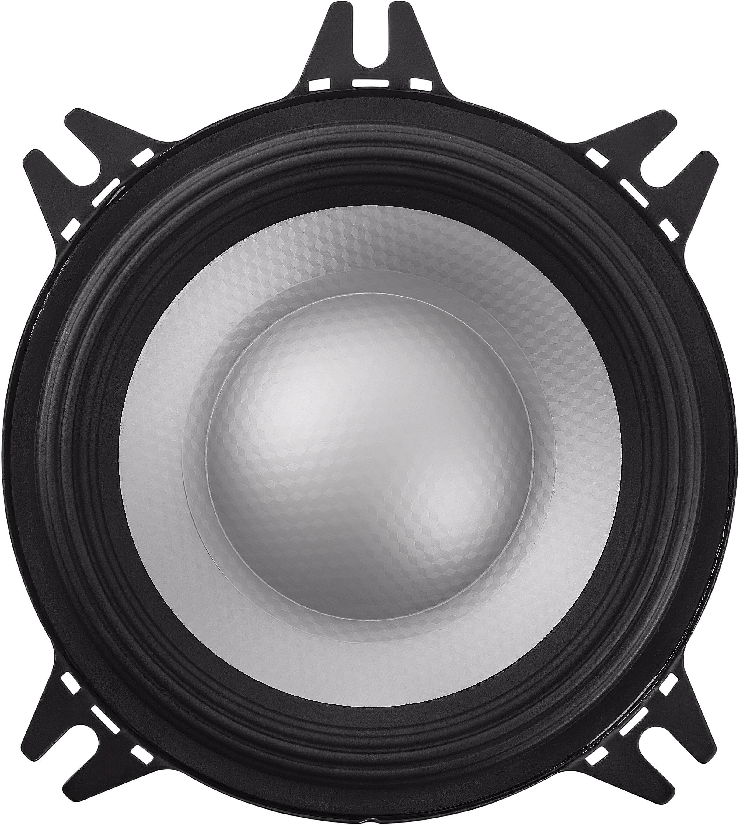 Alt View 12. Alpine - S-Series 4" Hi-Resolution Component Car Speakers with Glass Fiber Reinforced Cone (Pair) - Black.