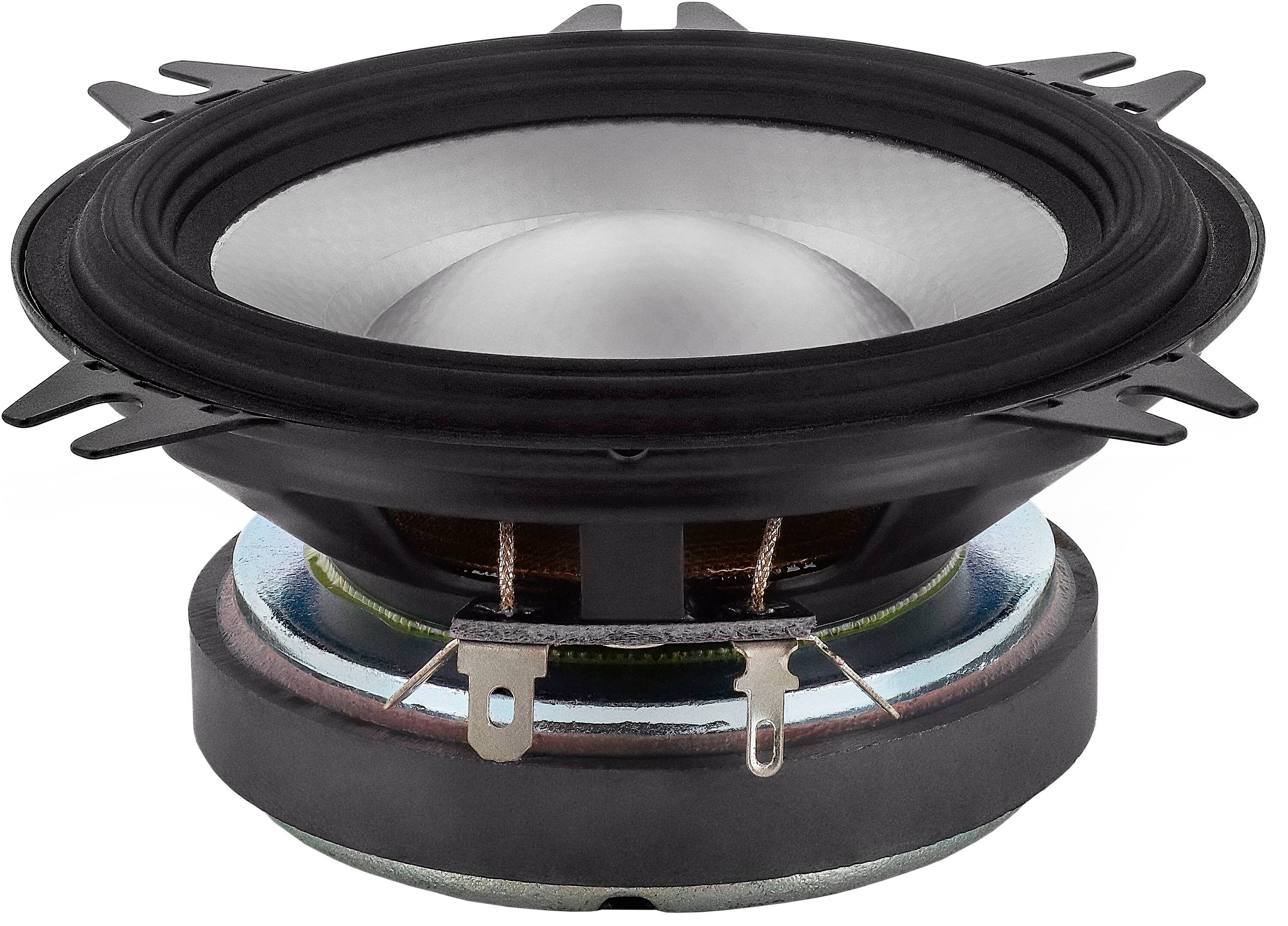 Left. Alpine - S-Series 4" Hi-Resolution Component Car Speakers with Glass Fiber Reinforced Cone (Pair) - Black.