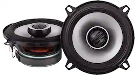 Alpine - S-Series 5" Hi-Resolution Coaxial Car Speakers with Glass Fiber Reinforced Cone (Pair) - Black