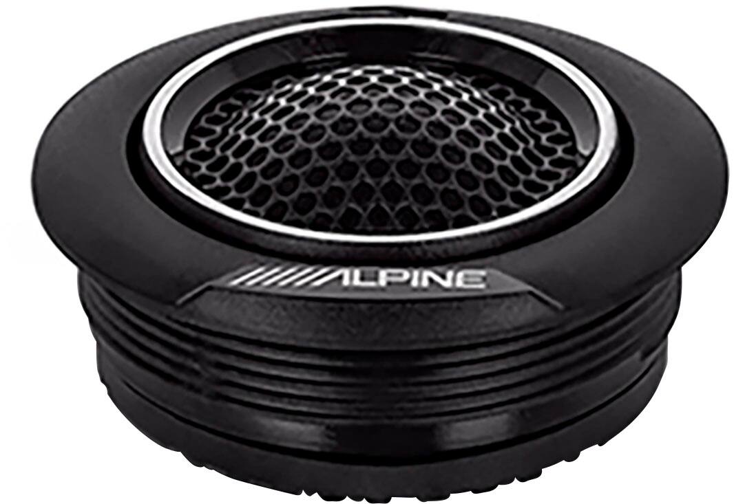 Alt View 15. Alpine - S-Series 8" Hi-Resolution Component Car Speakers with Glass Fiber Reinforced Cone (Pair) - Black.