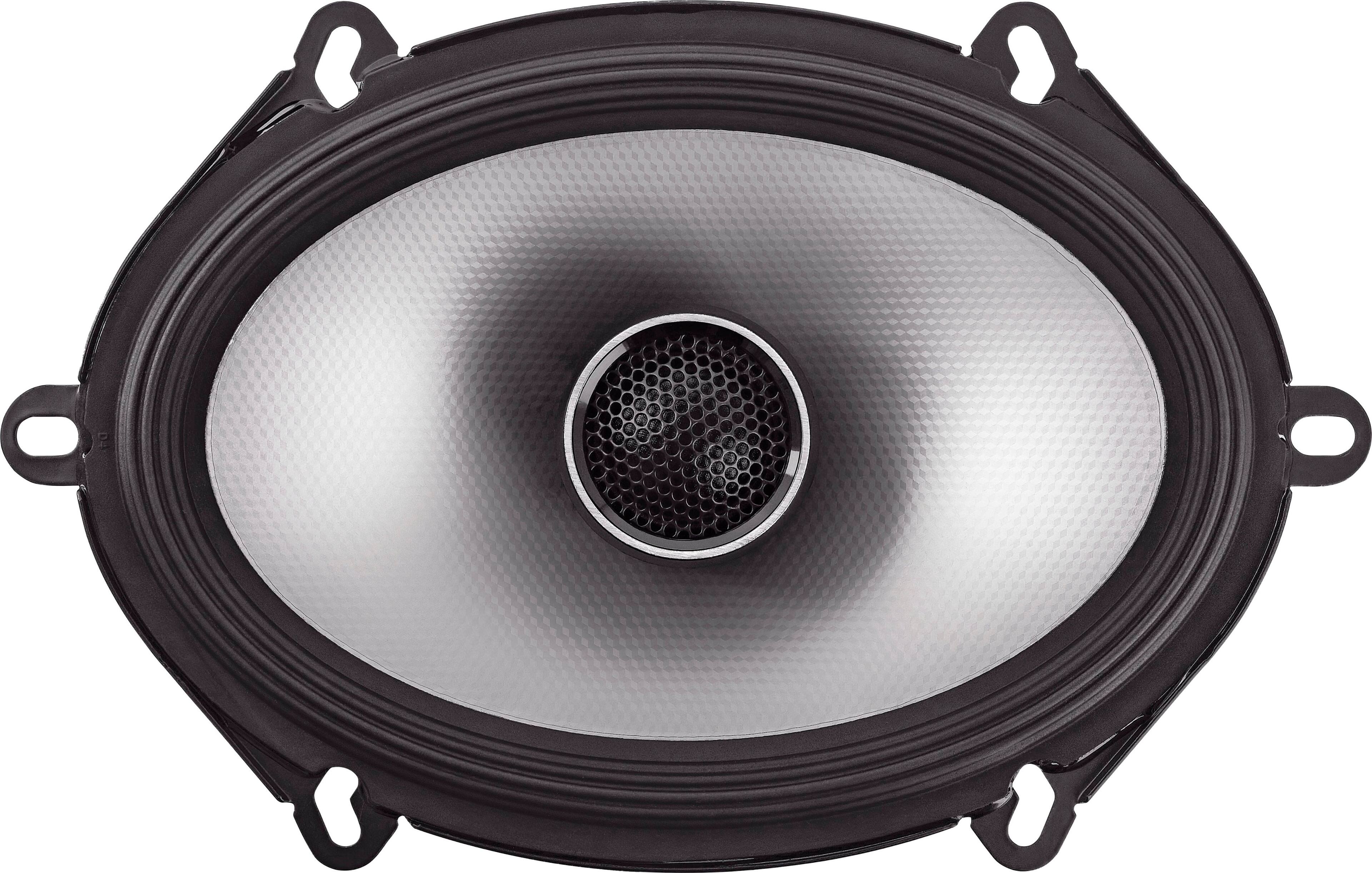 Alt View 11. Alpine - S-Series 6 x 8" Hi-Resolution Coaxial Car Speakers with Glass Fiber Reinforced Cone (Pair) - Black.