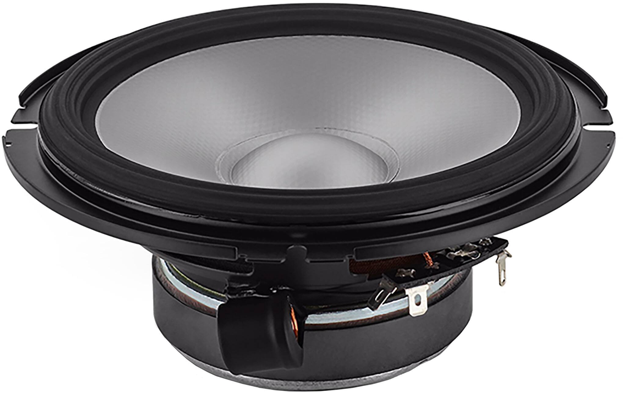 Angle. Alpine - S-Series 6.5" Hi-Resolution Component Car Speakers with Glass Fiber Reinforced Cone (Pair) - Black.