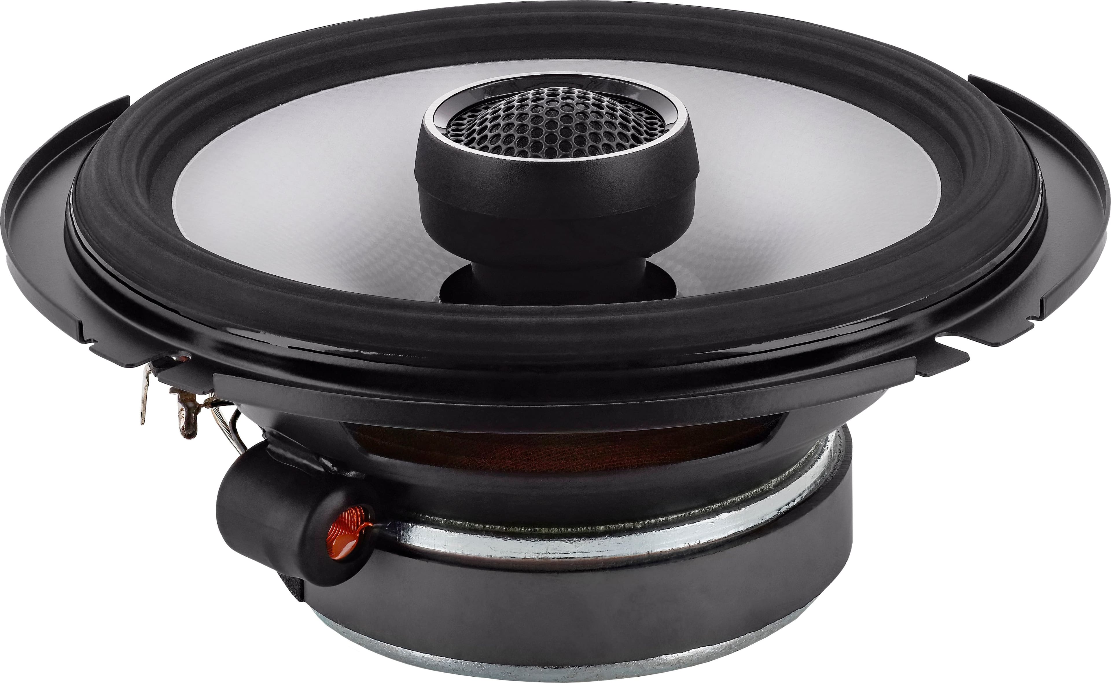 Left. Alpine - S-Series 6.5" 2-Way Hi-Resolution Coaxial Car Speakers with Glass Fiber Reinforced Cone (Pair) - Black.