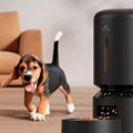 Alt View 12. PETLIBRO - Granary WiFi Stainless Steel 5L Automatic Dog and Cat Feeder with Voice Recorder - Black.