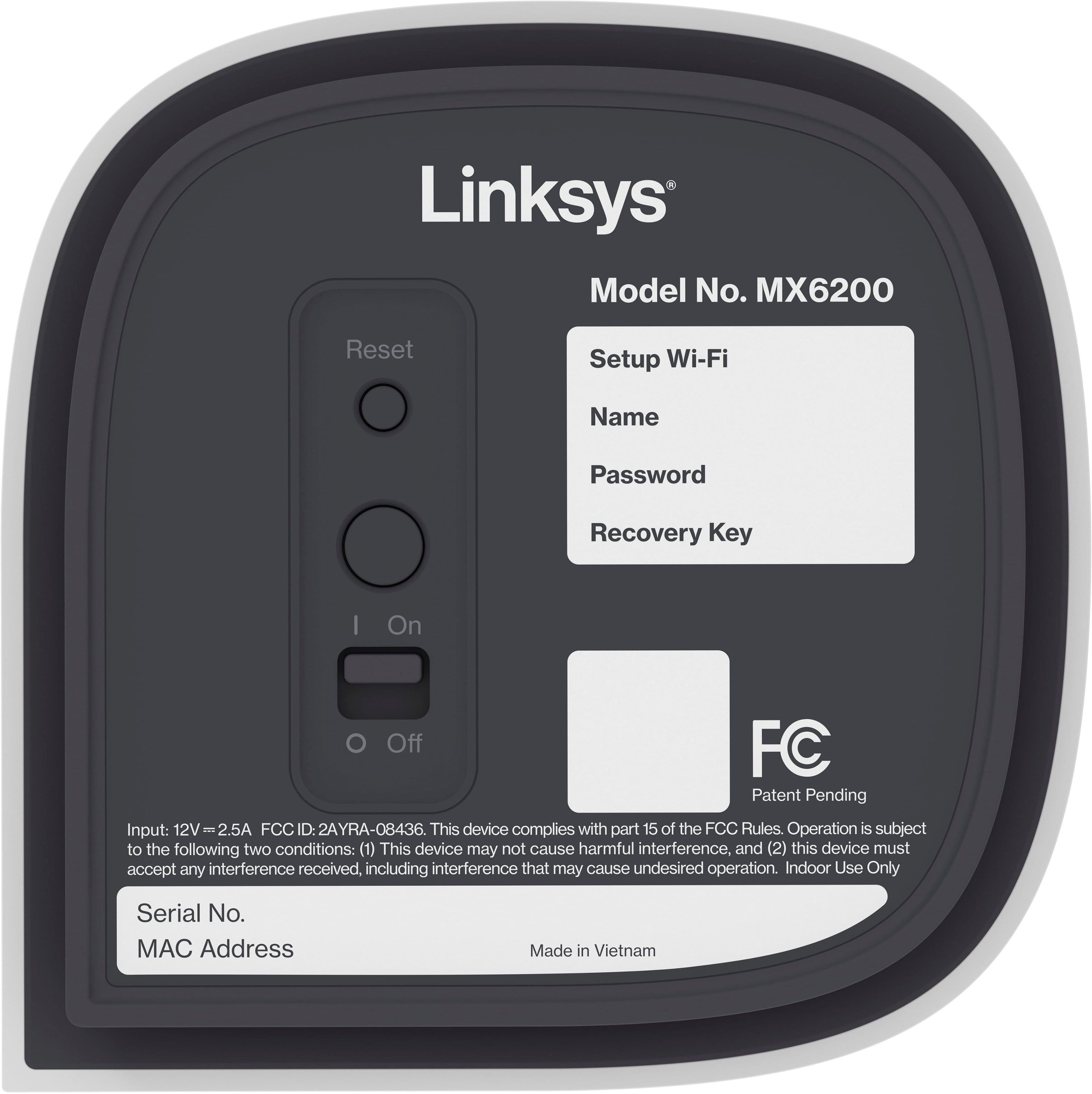 Linksys Velop Pro 6E AXE5400 Tri-Band Mesh Wi-Fi 6E System White MX6201 -  Best Buy