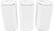 Front. Linksys - Velop Pro 6E AXE5400 Tri-Band Mesh Wi-Fi 6E System - White.
