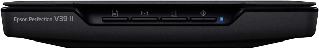 Alt View 14. Epson - Perfection V39 II Color Photo and Document Flatbed Scanner.