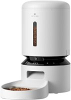 PETLIBRO - Granary WiFi Stainless Steel 5L Automatic Dog and Cat Feeder with Camera Monitoring - White - Front_Zoom