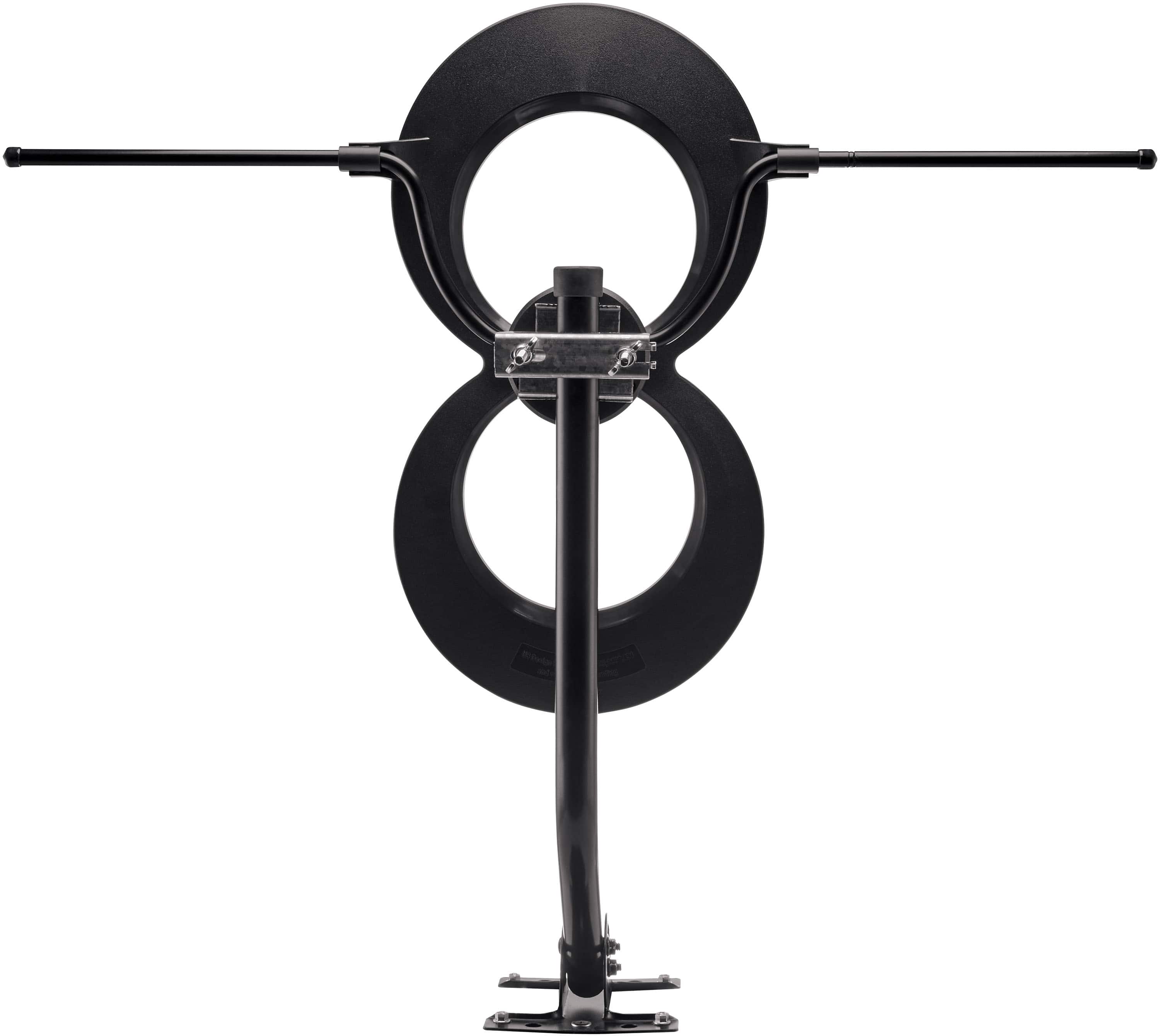 Alt View 11. Antennas Direct - ClearStream MAX-XR Indoor/Outdoor HDTV Antenna 60-Mile Range - Black.