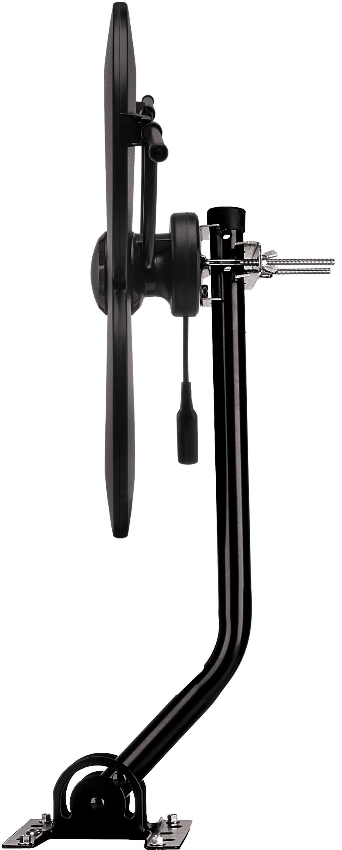 Left. Antennas Direct - ClearStream MAX-XR Indoor/Outdoor HDTV Antenna 60-Mile Range - Black.