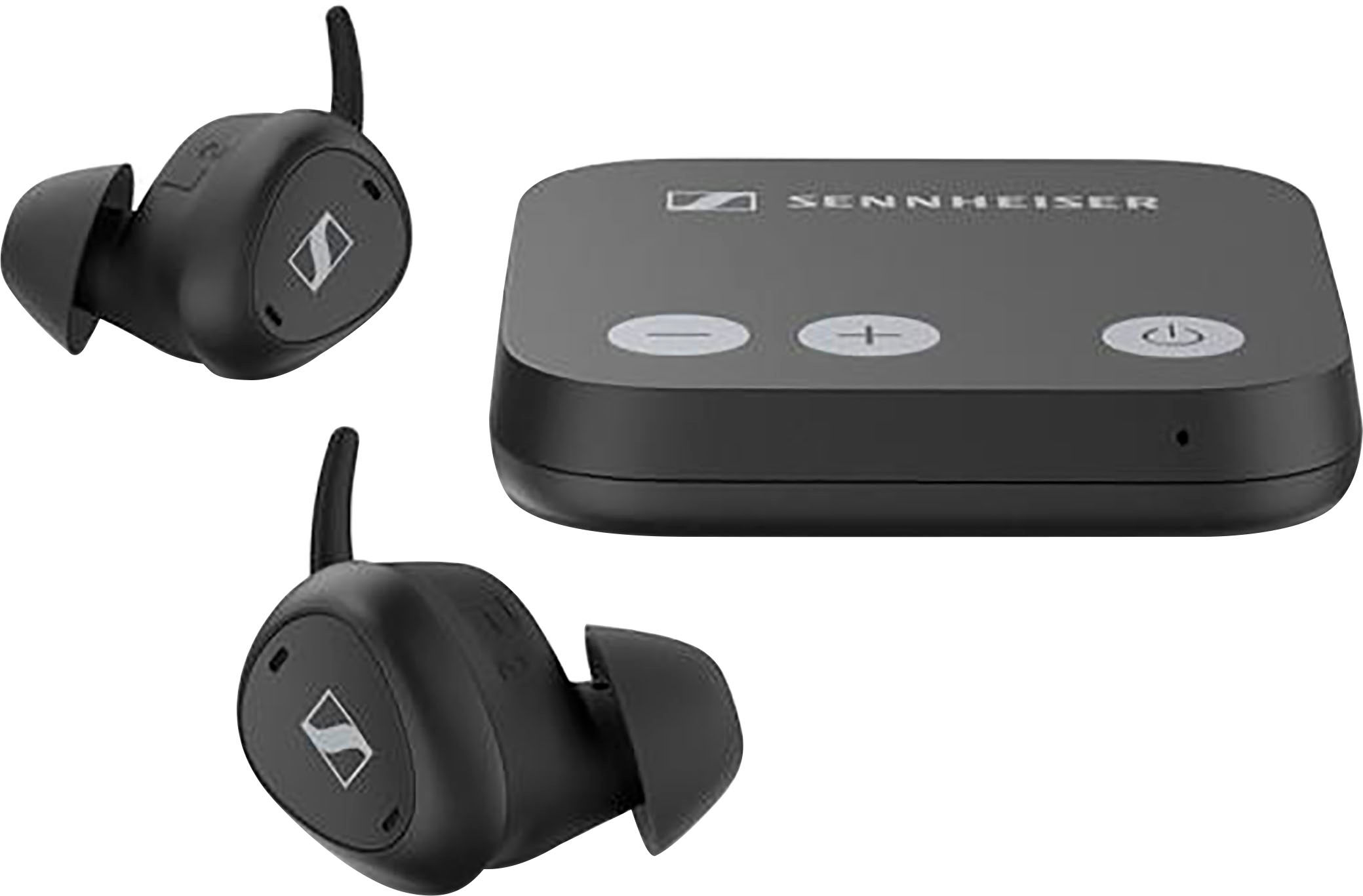 Sennheiser TV Clear Set: auricolari true wireless per i televisori, con trasmettitore  Bluetooth dedicato
