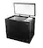 Alt View 1. Hamilton Beach - Hamilton Beach 7.0 Cu Ft Chest Freezer with Unique Granite Finish - Black.