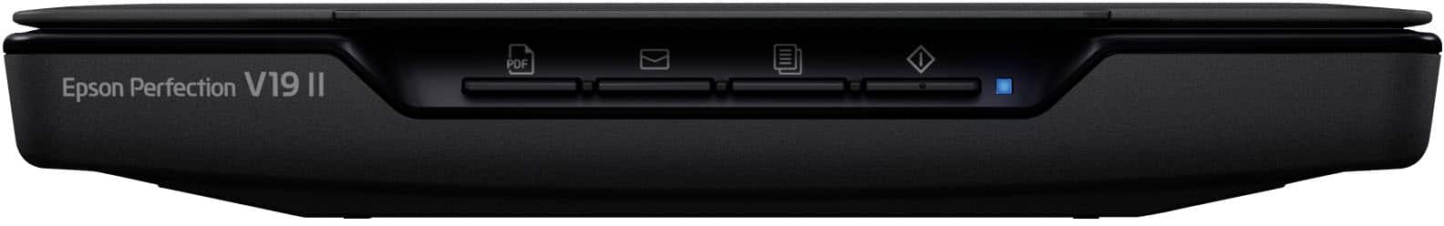 Alt View 14. Epson - Perfection V19 II Color Photo and Document Flatbed Scanner.