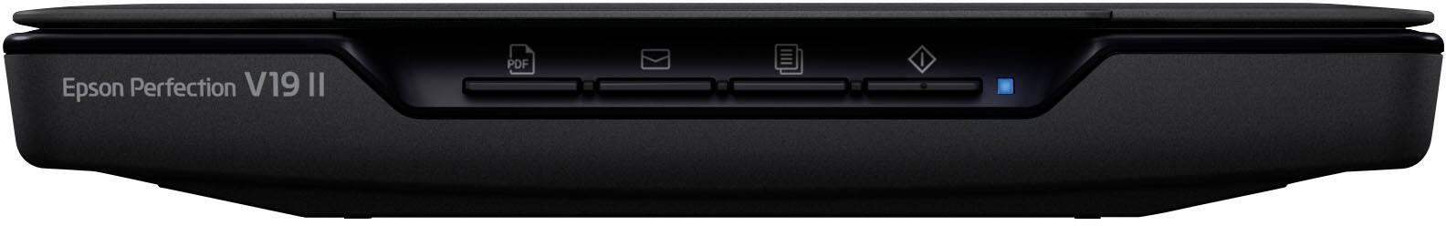 Alt View 14. Epson - Perfection V19 II Color Photo and Document Flatbed Scanner.