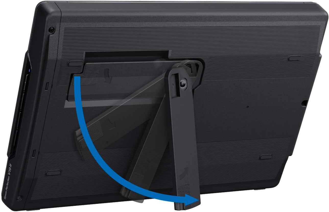 Alt View 15. Epson - Perfection V19 II Color Photo and Document Flatbed Scanner.
