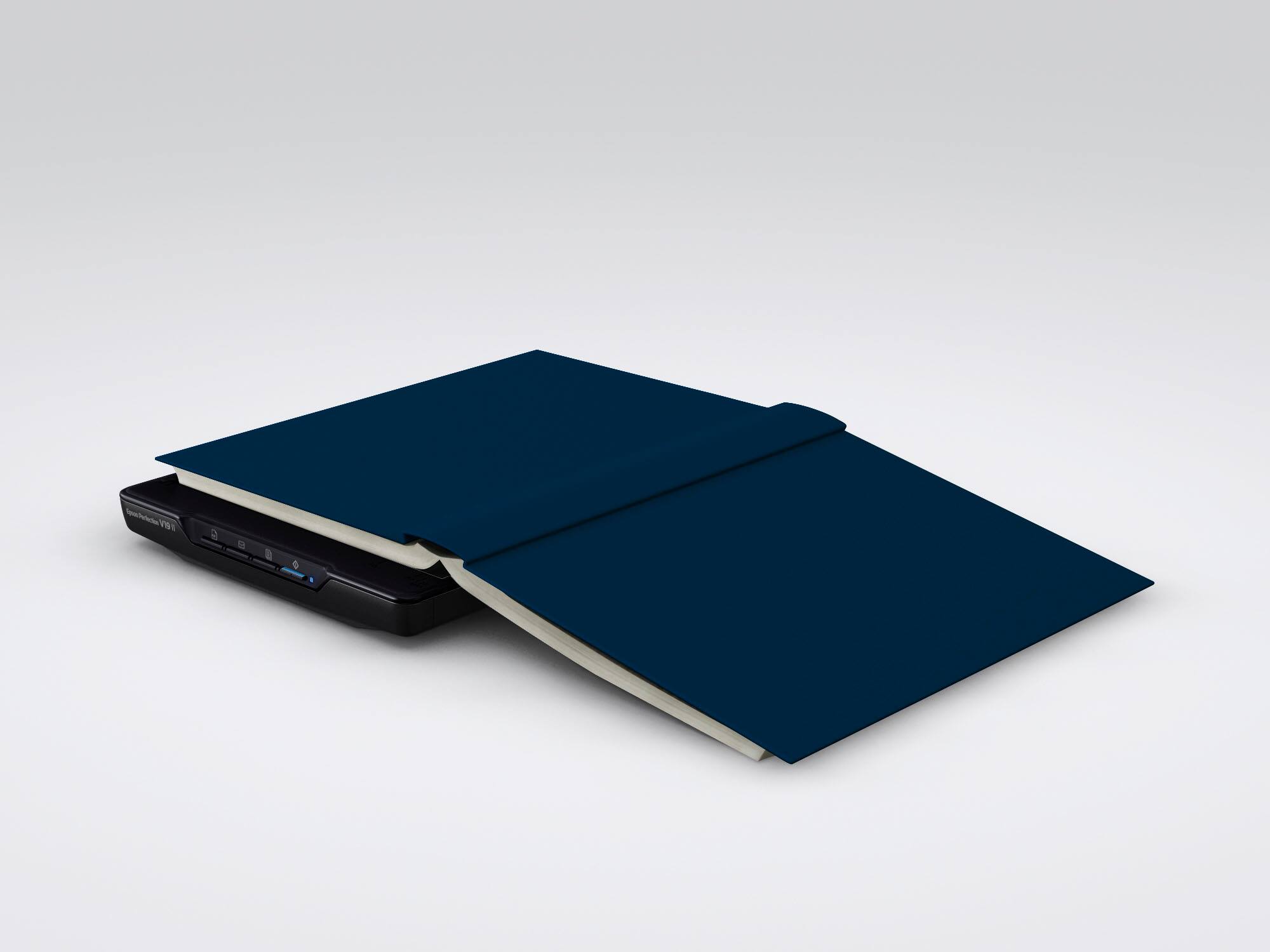 Alt View 18. Epson - Perfection V19 II Color Photo and Document Flatbed Scanner.