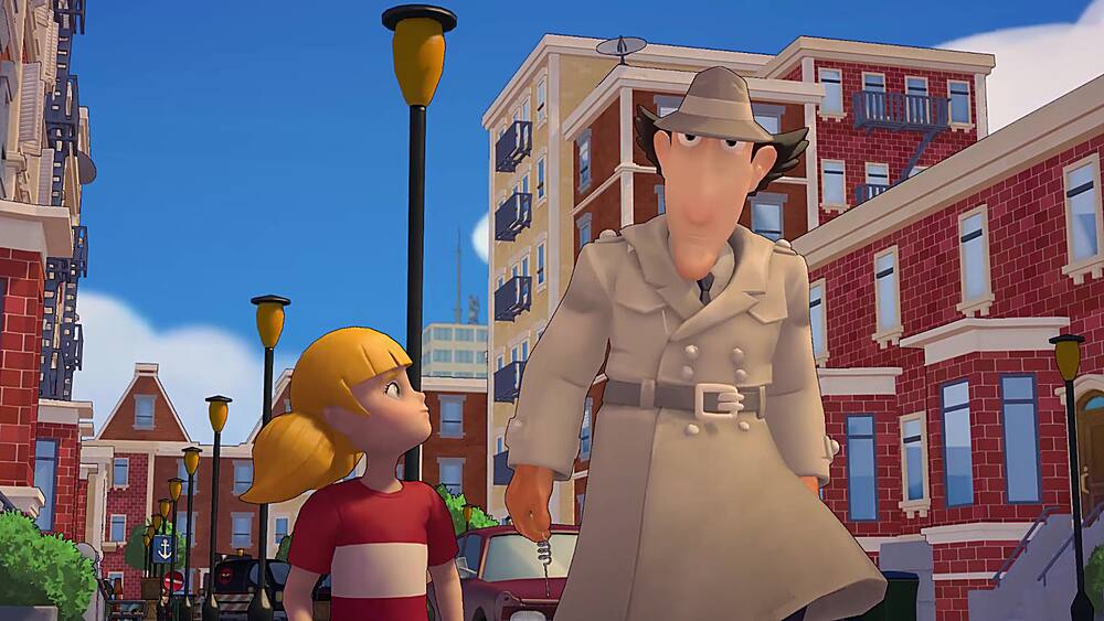 Left. Maximum Games - Inspector Gadget: Mad Time Party.
