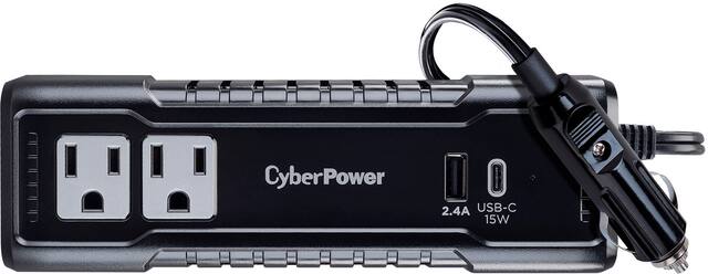 CyberPower - M175XUC 175 W Power Inverter - Black