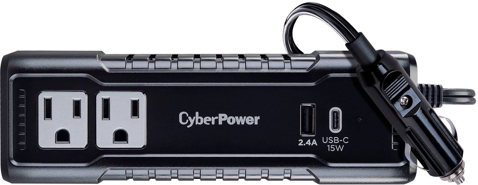 Front. CyberPower - M175XUC 175 W Power Inverter - Black.