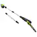 Front. Greenworks - 80 Volt 10-Inch Cordless Brushless Electric Pole Saw with 14.5 foot reach (Tool Only) - Green.