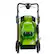 Left. Greenworks - 80 Volt 21” Cordless Self-Propelled Lawn Mower (Battery & Charger Not Included) - Green.