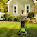 Alt View 25. Greenworks - 80 Volt 21” Cordless Self-Propelled Lawn Mower (Battery & Charger Not Included) - Green.