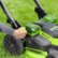Alt View 15. Greenworks - 80 Volt 25" Dual Blade Cordless Self-Propelled Lawn Mower (Battery & Charger Not Included) - Green.
