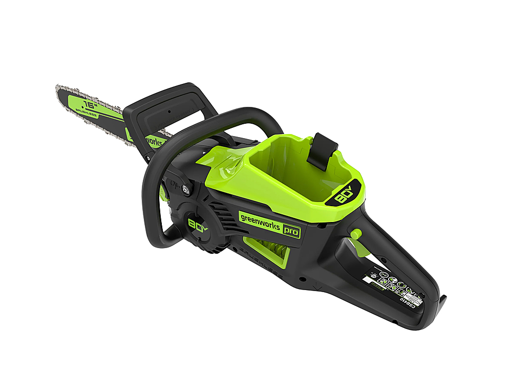 2023 Greenworks 60V 20 Cordless Battery Chainsaw w/ 8.0 Ah