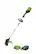 Front. Greenworks - 80V 13” TORQDRIVE String Trimmer with 2.0 Ah Battery and Charger - Black/Green.