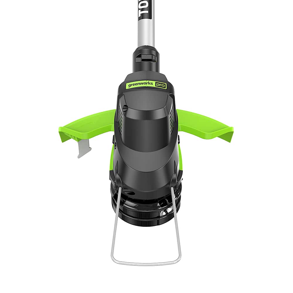 Alt View 11. Greenworks - 80V 13” TORQDRIVE String Trimmer with 2.0 Ah Battery and Charger - Black/Green.
