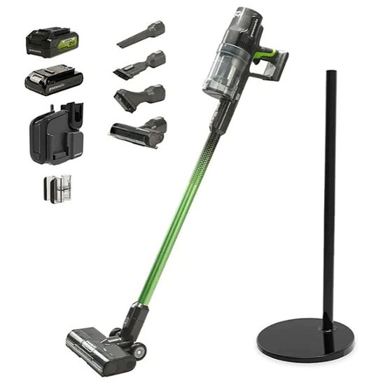 Greenworks Green 24V Brushless Cordless Stick Vacuum Lightweight Handheld