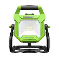 Greenworks - 80 Volt AC/DC 2,500 LED Lumen Work Light (Battery & Charger Not Included) - Green - Front_Zoom